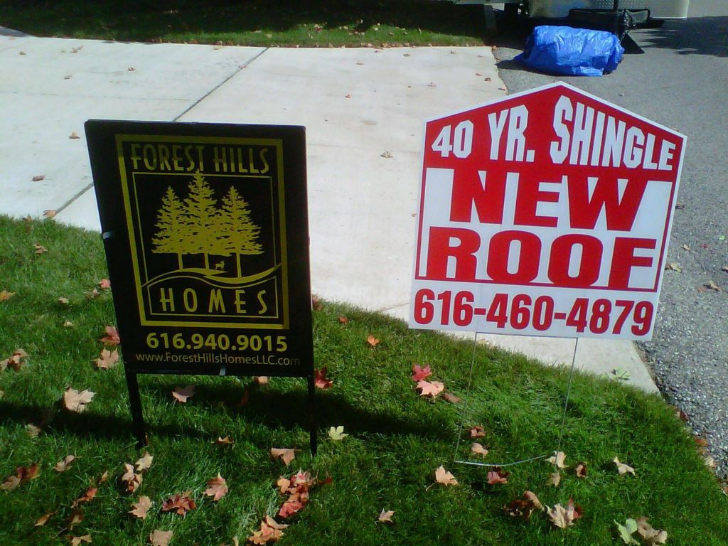 Yard signs
